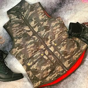 Cynthia Rowley | Camo Puffer Vest